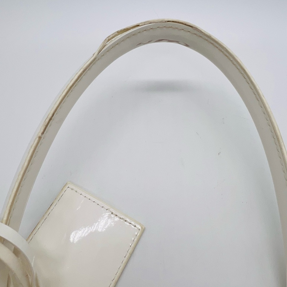 Tory Burch white geometric laser cut out tote bag - Picture 8 of 13